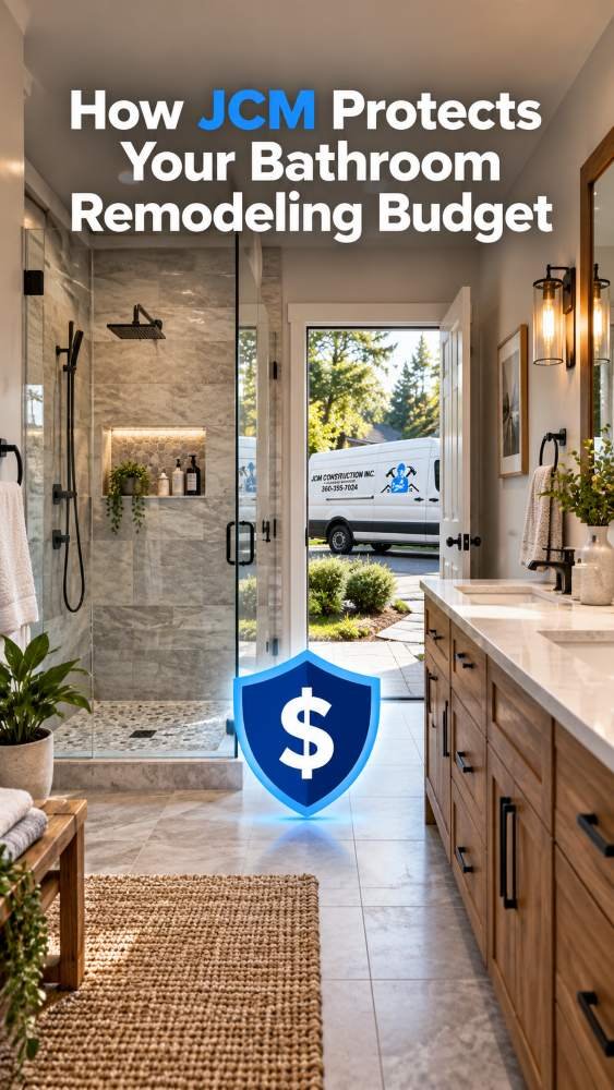 How JCM Protects Your Bathroom Remodeling Budget