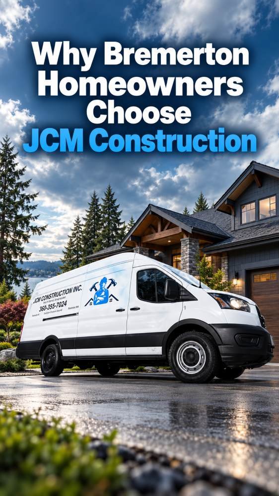 Why Bremerton Homeowners Choose JCM Construction